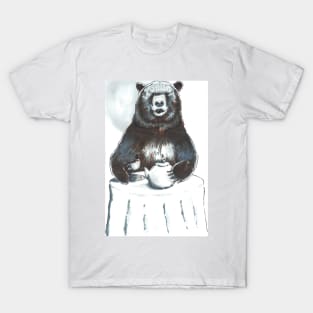 Earl Grey Grizzly Bear T-Shirt